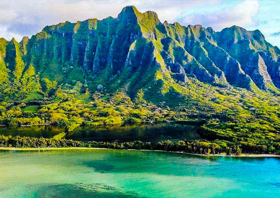 Jungle Expedition Beautiful View Of Kualoa Ranch Oahu Slider