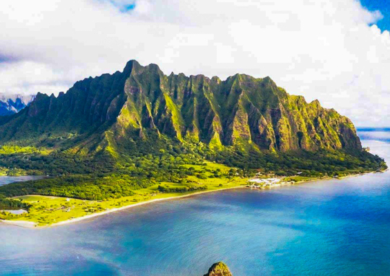 Jungle Expedition Great Shot Of Hakipuu Valley Kualoa Ranch Oahu Slider