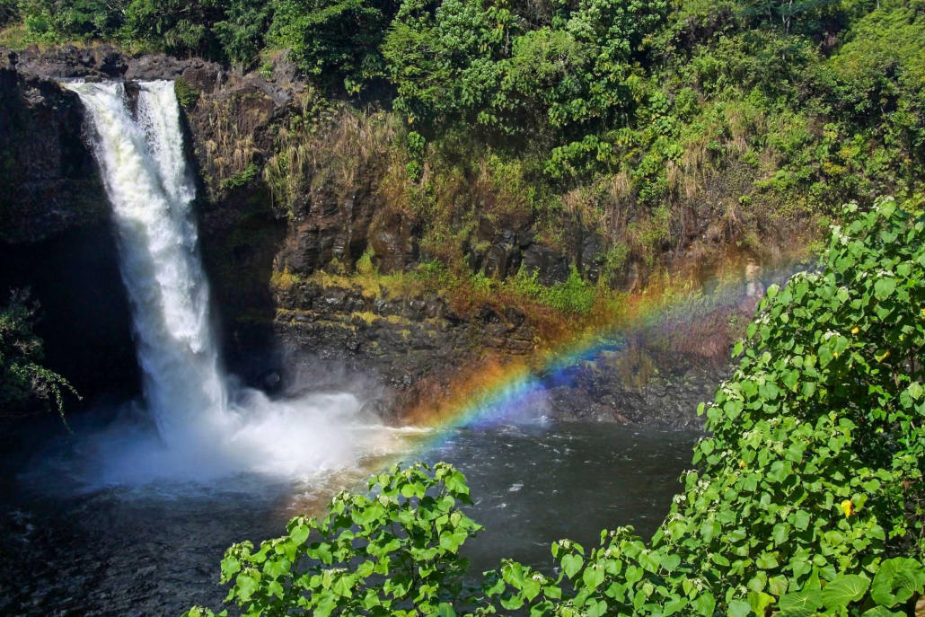 Polyad Volcano Sightseeing Rainbow Waterfall