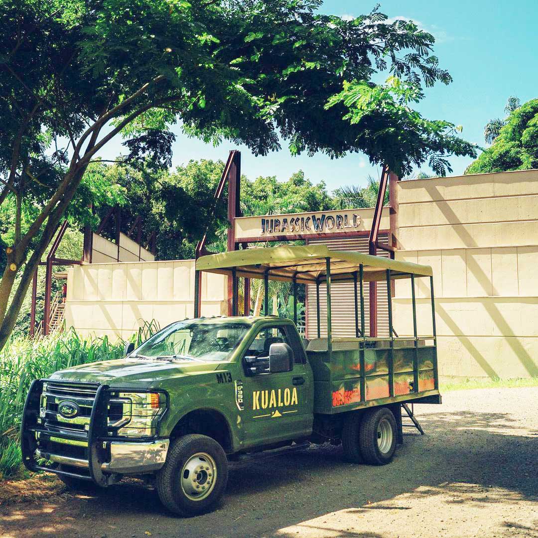 welcome to jurassic world kualoa ranch oahu