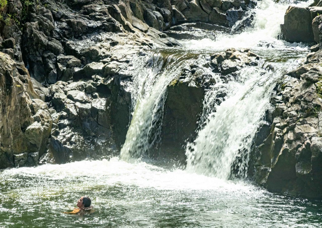 Road to Hana Waterfall Pool Swim Maui