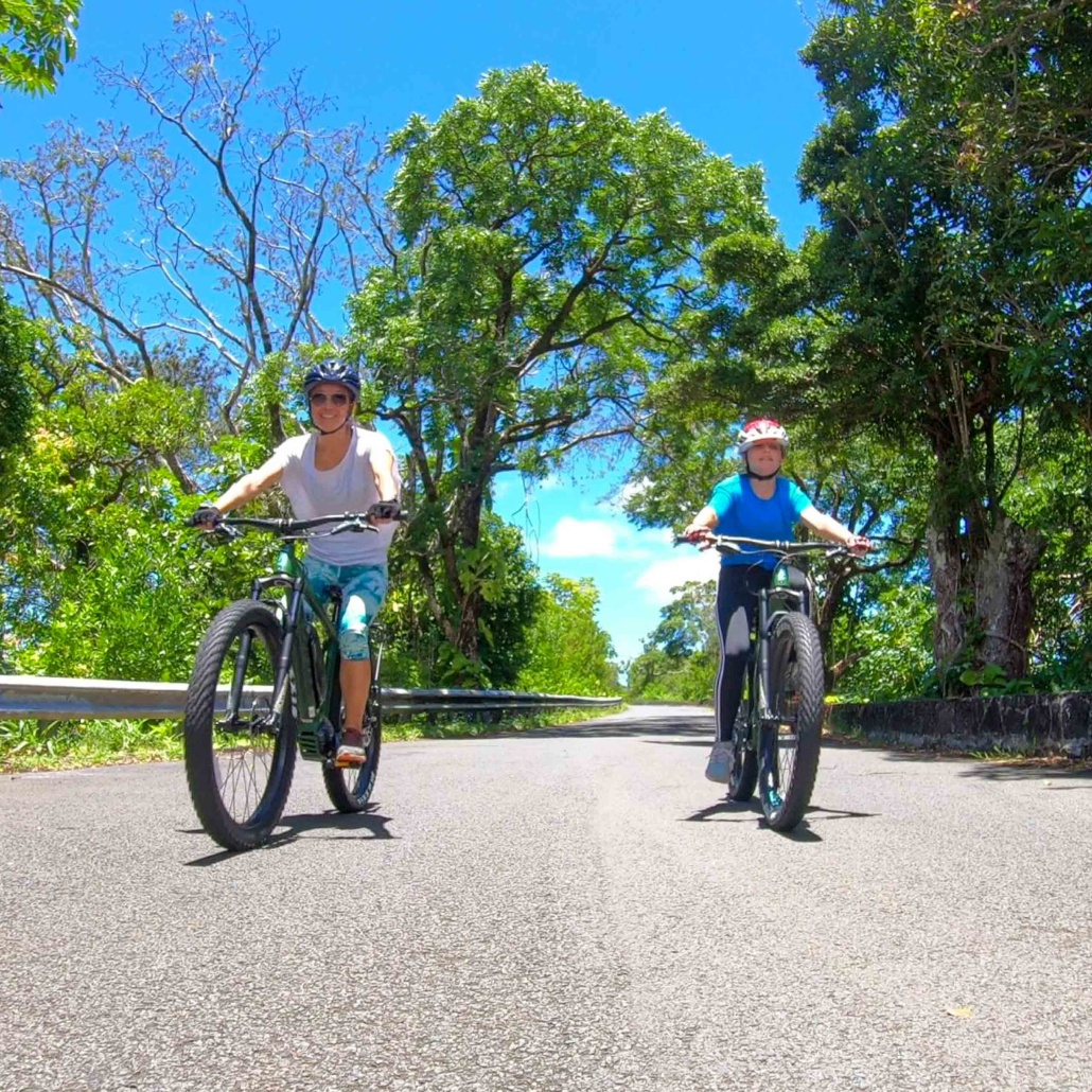 Bikehawaii Honolulu Rainforeste Bike Tour Mom And Son