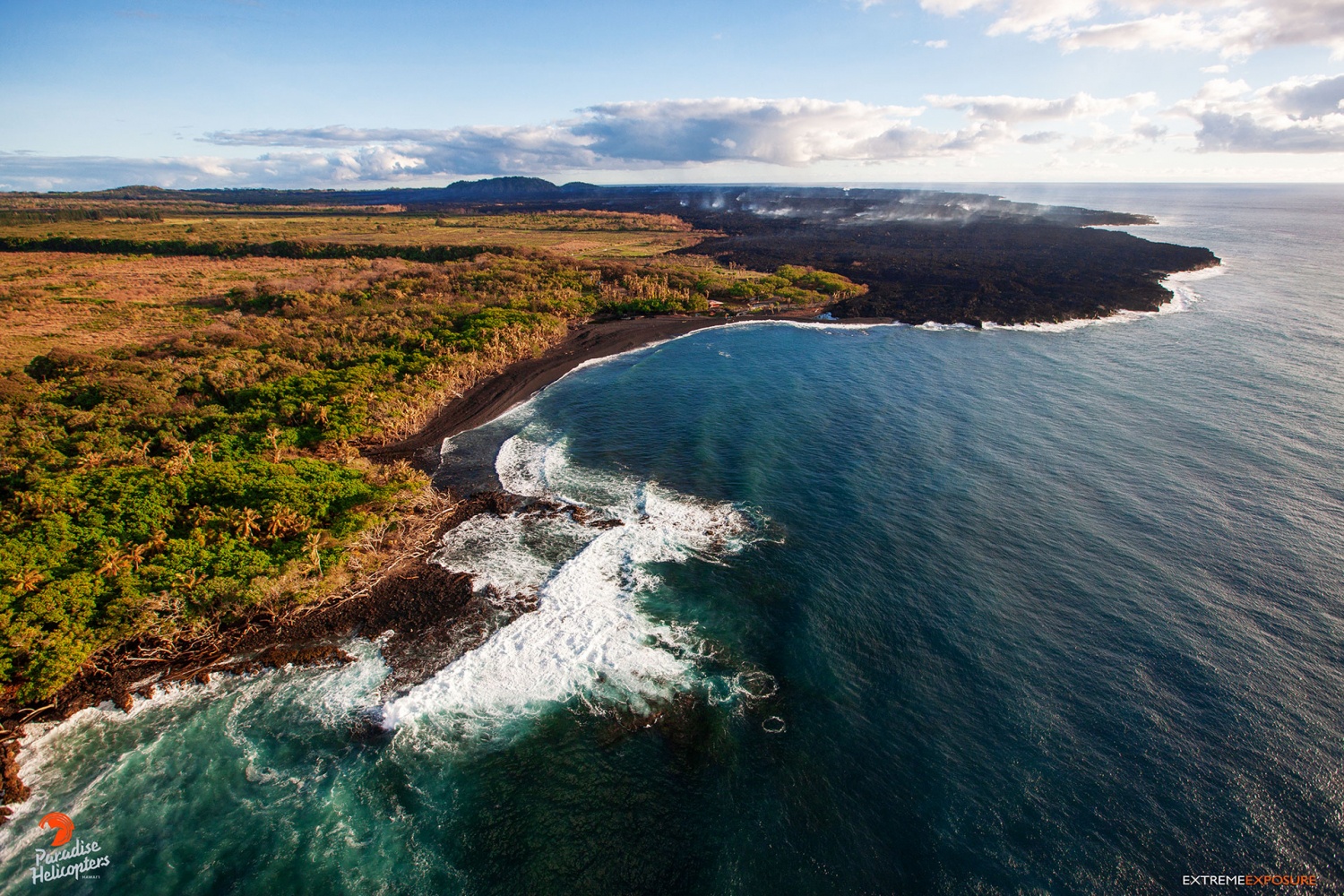Volcano Kohala Landing Tour Best Kohala View From The Air