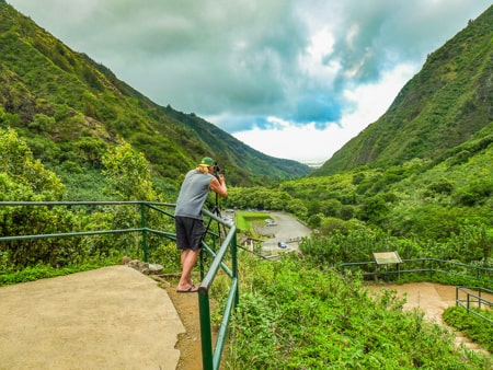 Iao Valley Photographer View From Top