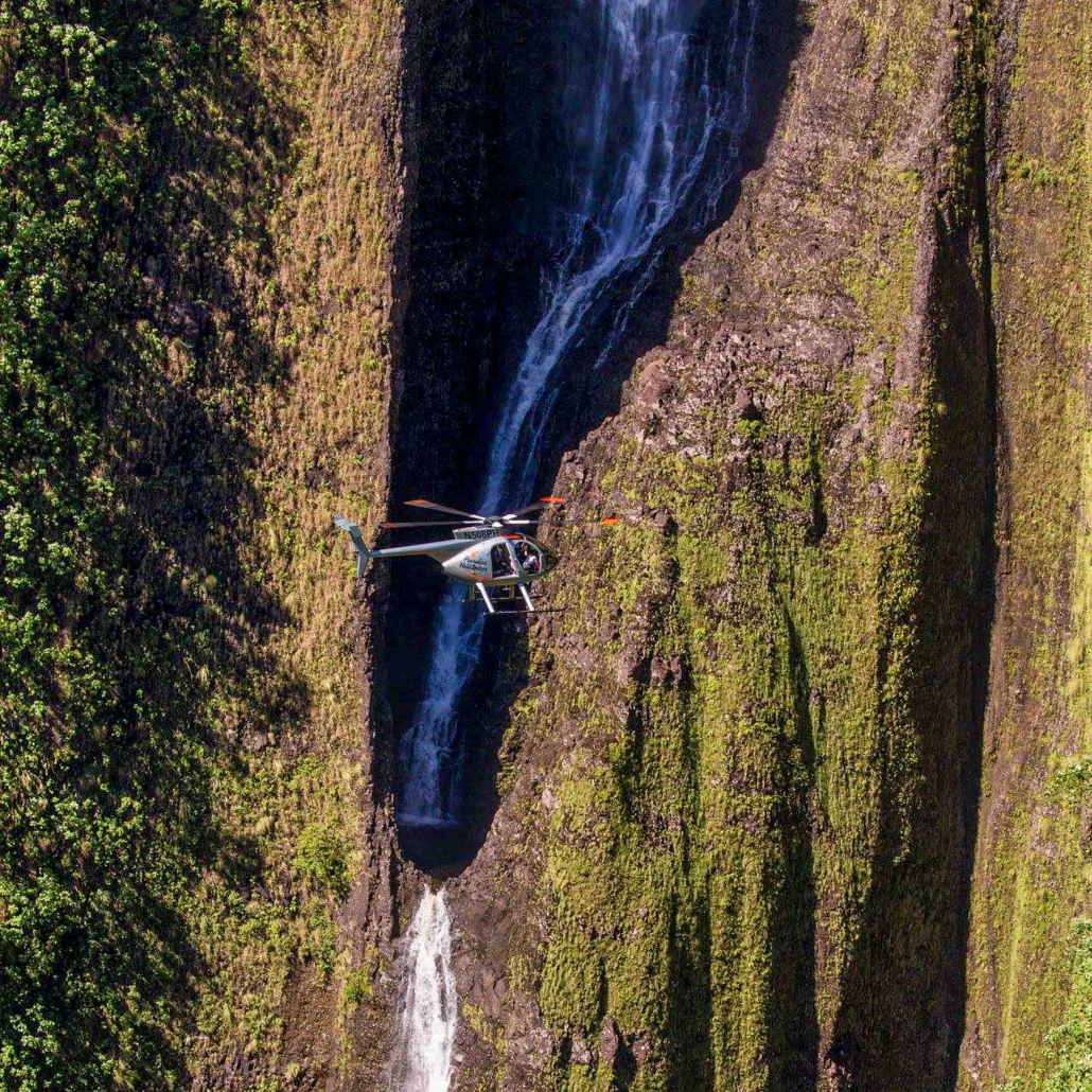 Paradisecopters Doors Off Kohala Waterfall Overview