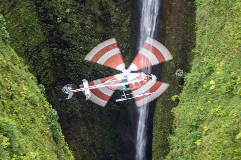 Paradisecopters Magnum Experience From Turtle Bay Sacred Falls Heli Fly Over