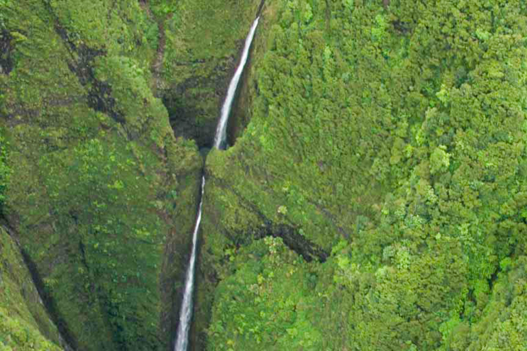 Paradisecopters Magnum Experience From Turtle Bay Sacred Falls View From Heli