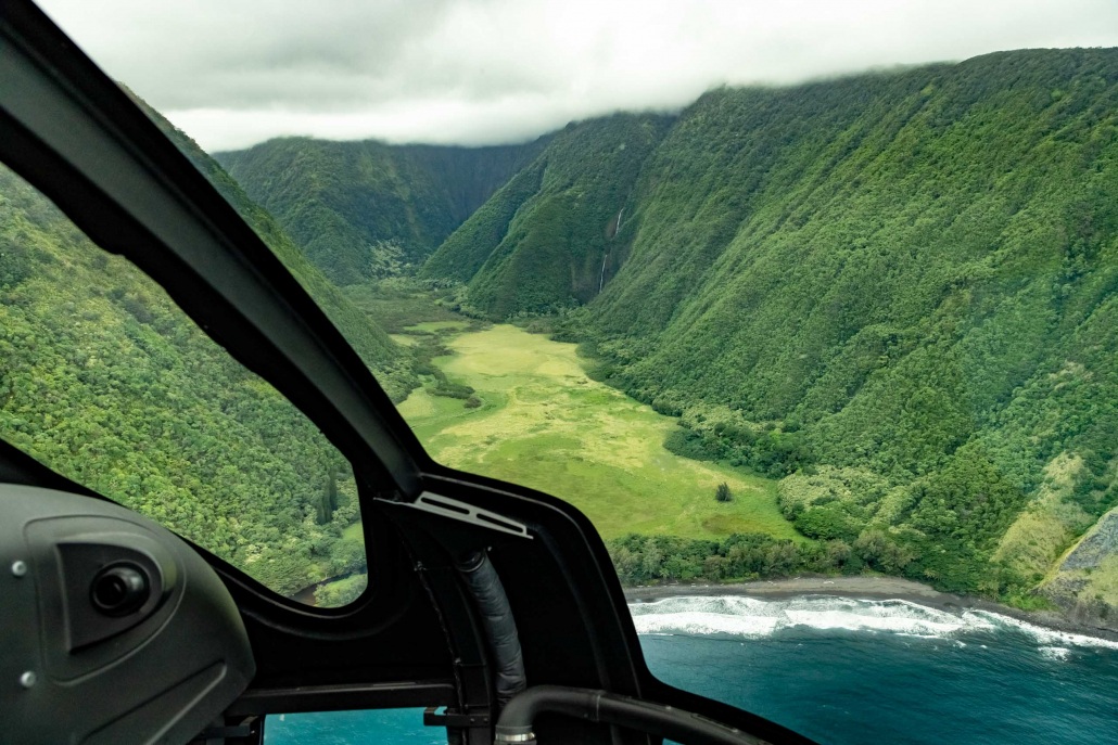 Kohala Coast Helicopter Tour Valley View Windows Big Island