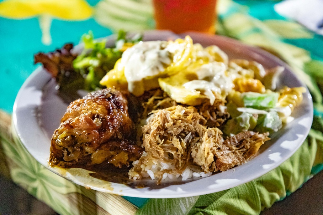 Paradise-Cove-Luau-Food-Plate-Oahu