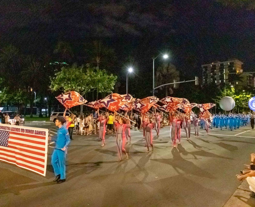 Pearl Harbor Day Dec th Parade and Performers Oahu