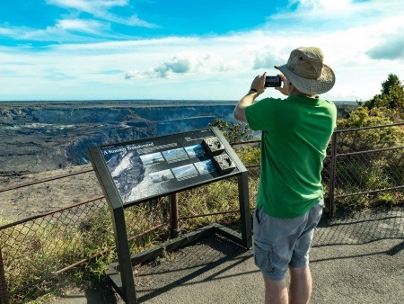 Volcanoes National Park Kilauea Overlook Big Island