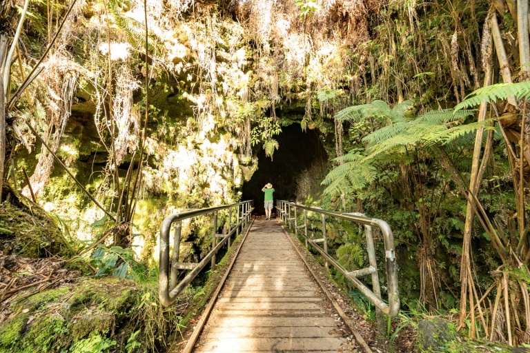 Volcanoes National Park Thurston Lava Tube Entrance Big Island