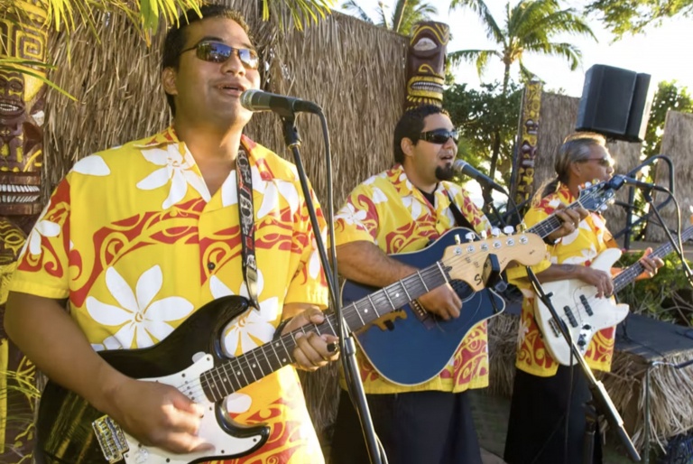 sheraton maui nui luau band