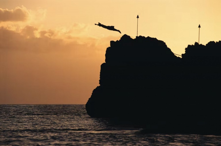 sheraton maui nui luau performer diver