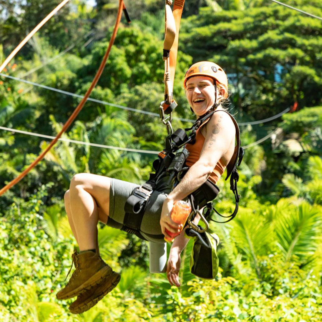 Jungle Zipline Guide Road To Hana Maui 