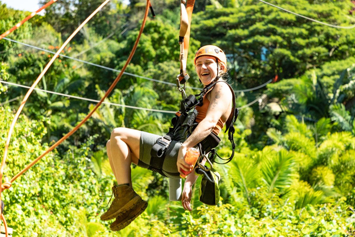 Jungle Zipline Guide Road to Hana Maui
