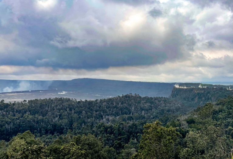 Kilauea and Steam Bluffs Volcanoes National Park Big Island Circle Island