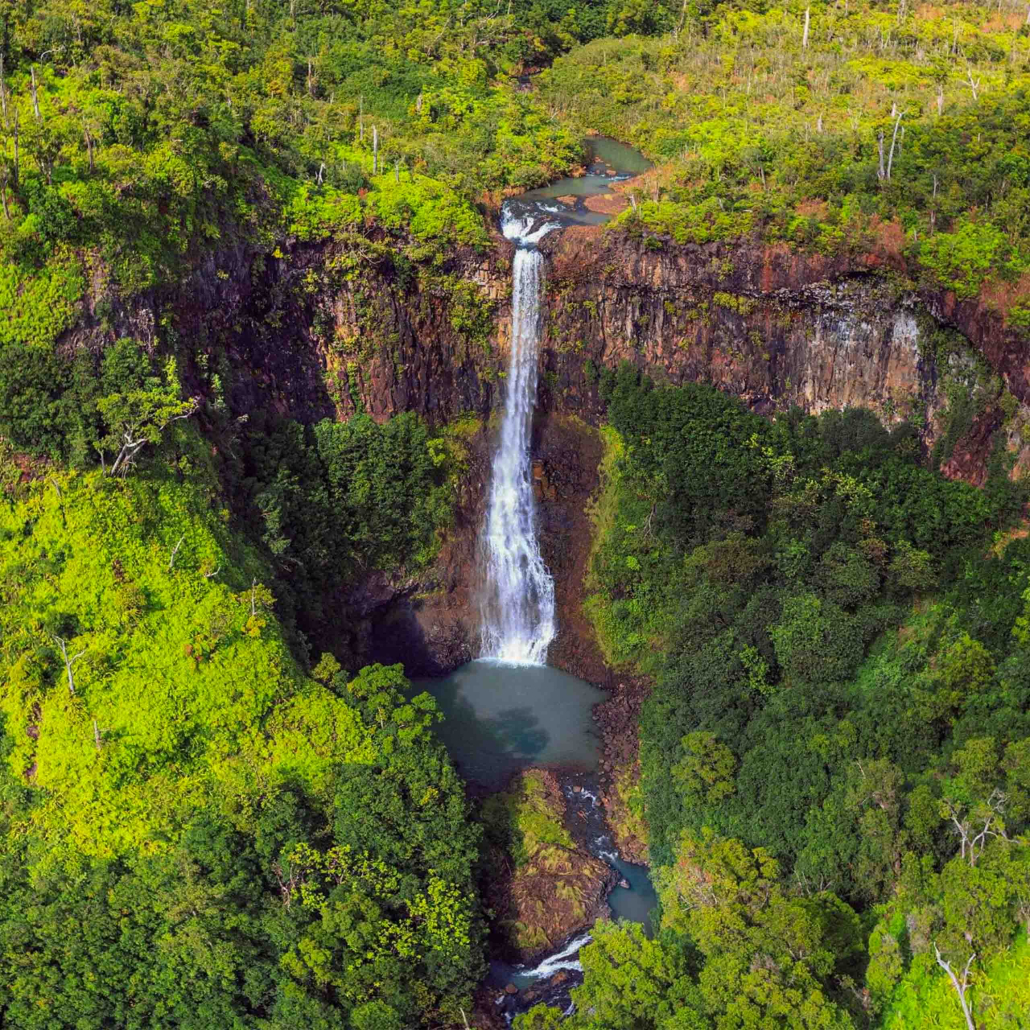 Airkauaihelicopters Kauai Doors Off Helicopter Tour Waterfall Overview