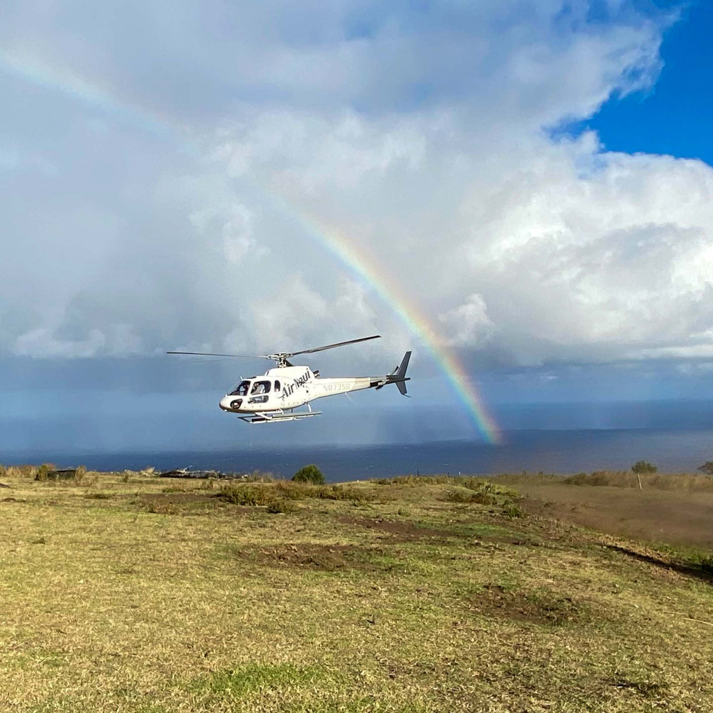 Airmaui Mountain Waterfalls Helicopter Ride Flying