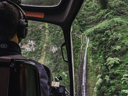 Airmaui Mountain Waterfalls Helicopter Ride Waterfall