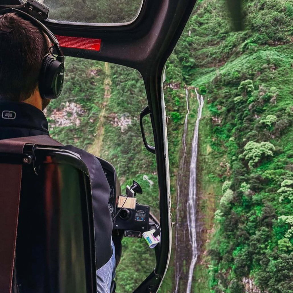 Airmaui Mountain Waterfalls Helicopter Ride Waterfall