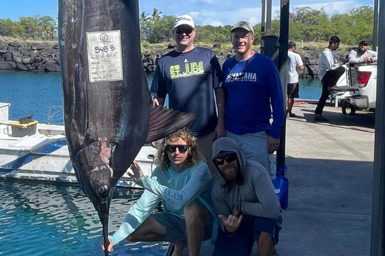 Konacowboysportfishing Kona Fishing Huge Blue Marlin