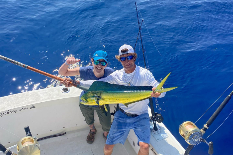 Konacowboysportfishing Kona Fishing Mahi Mahi Couple