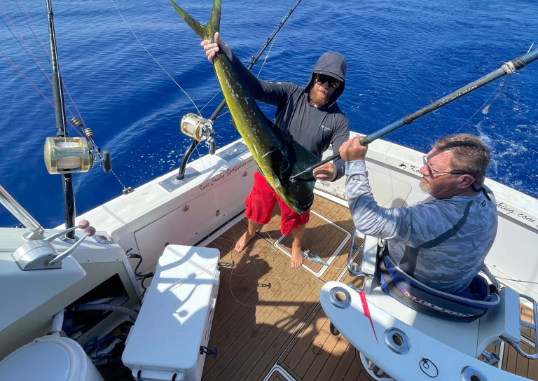 Konacowboysportfishing Kona Fishing Slide Blue Fish