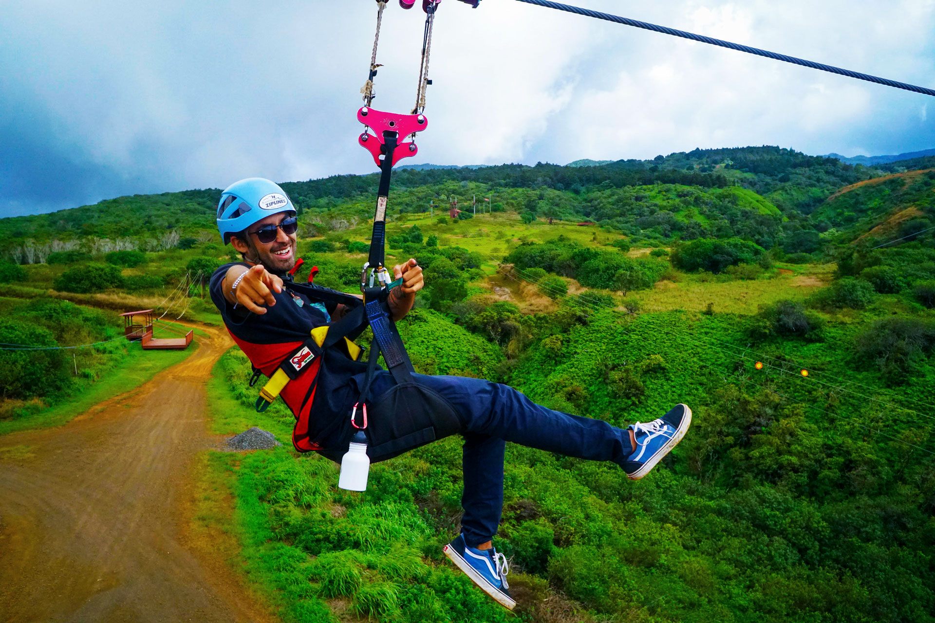 zipline tour in maui