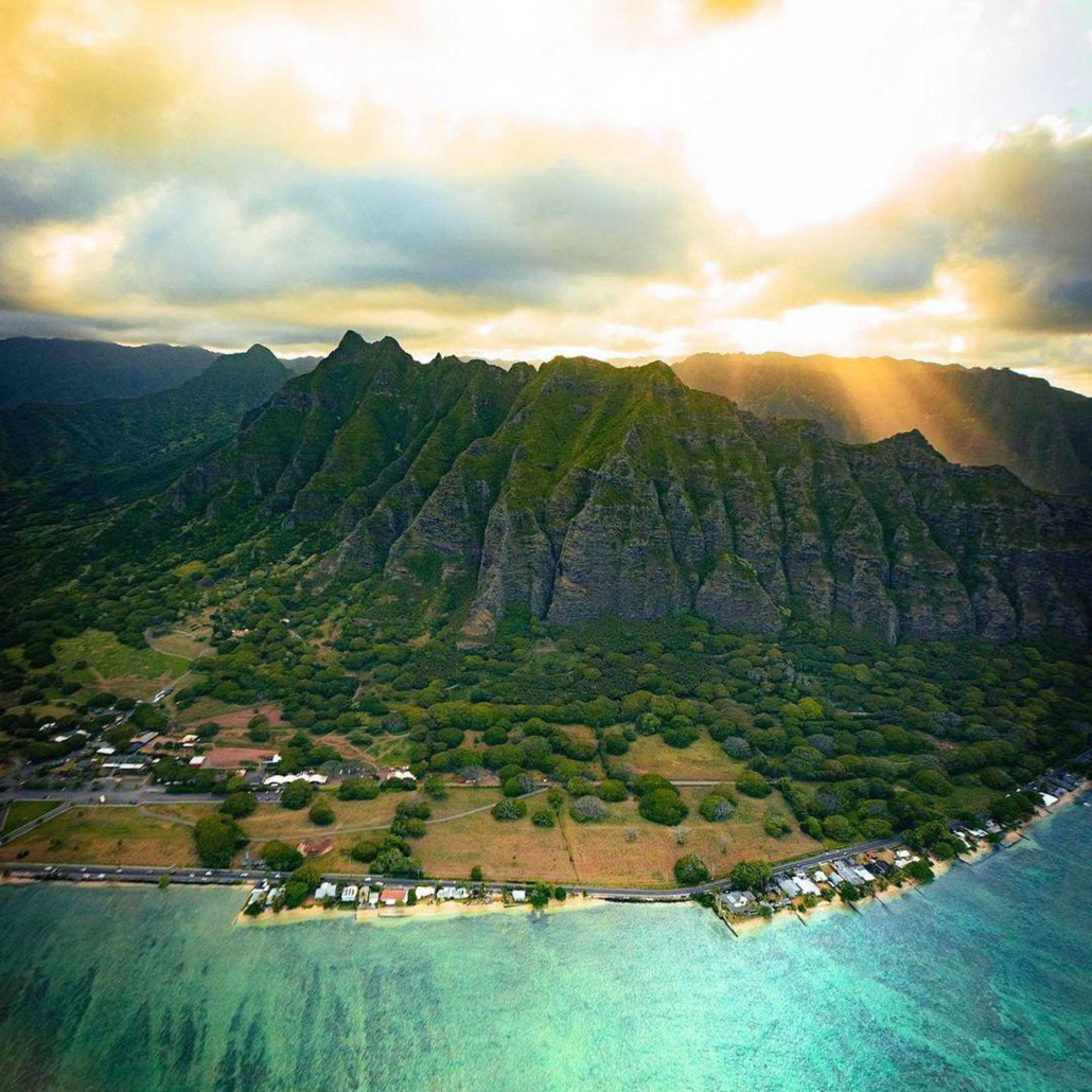 Ocean Voyage Adventure Tour Great Shot Of Kualoa With The Beautiful Skies By Mojitomanwes