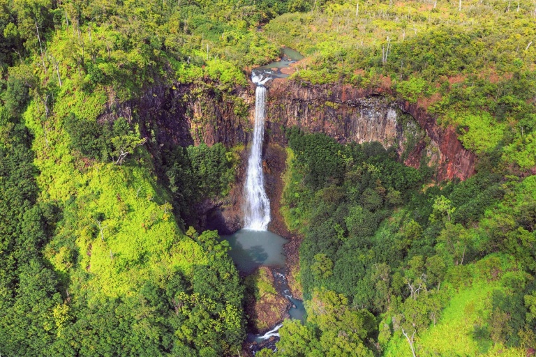 soar over manawalopuna falls air kauai helicopter