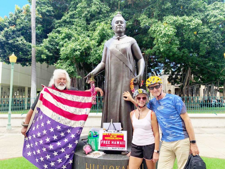 spectacular views of downtown oahu bike tour hawaii