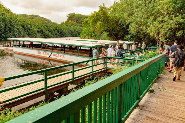 Wailua River Fern Grotto Boat Dock Kauai Feature