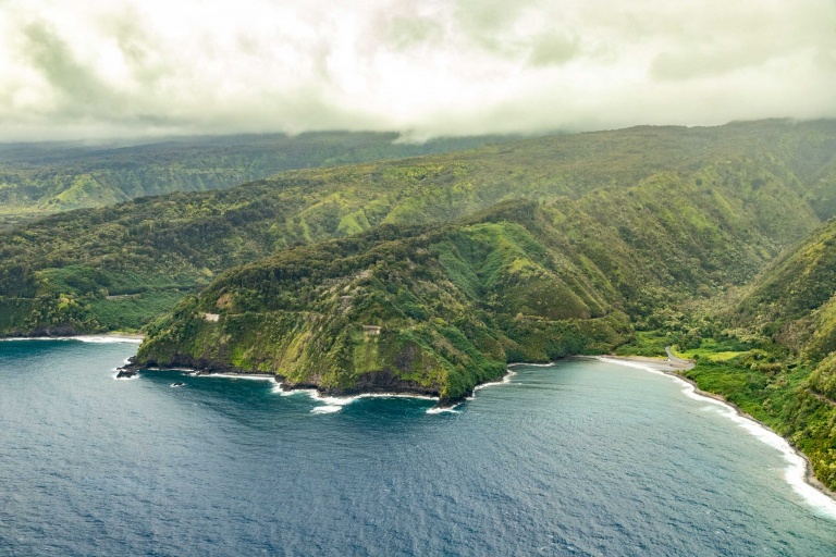 Helicopter Tour Road to Hana Coast Maui