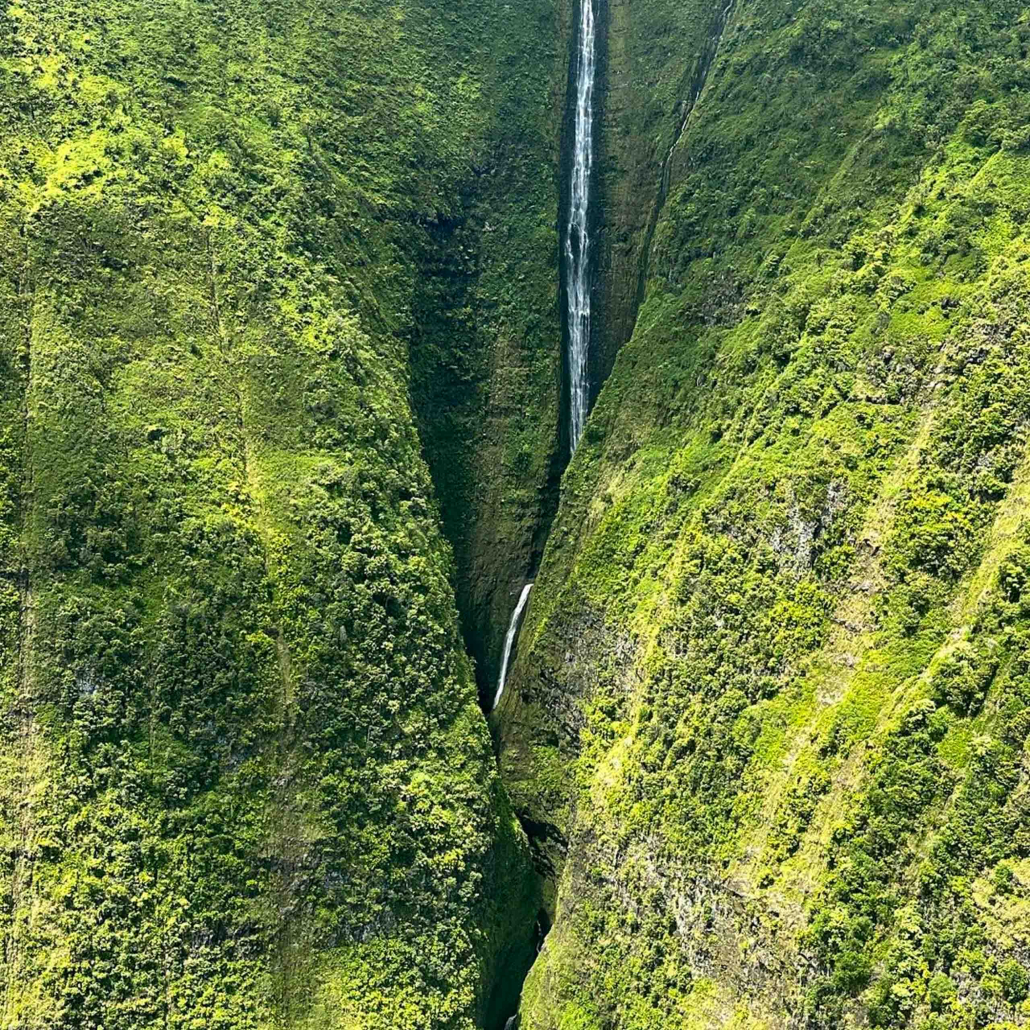 Airmaui West Maui Molokai Special Waterfall