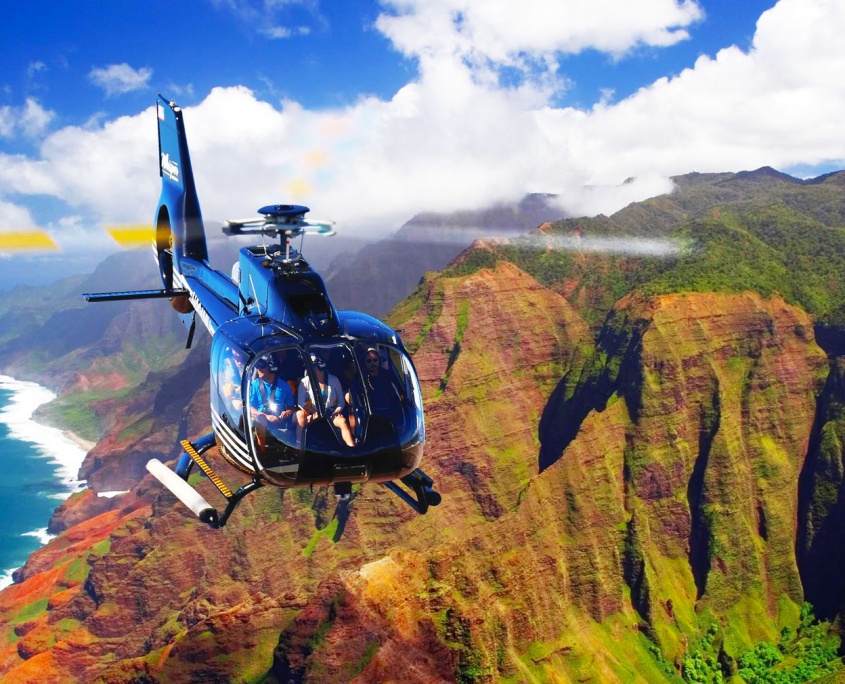 best view of napali coast kauai sunshine helicopter