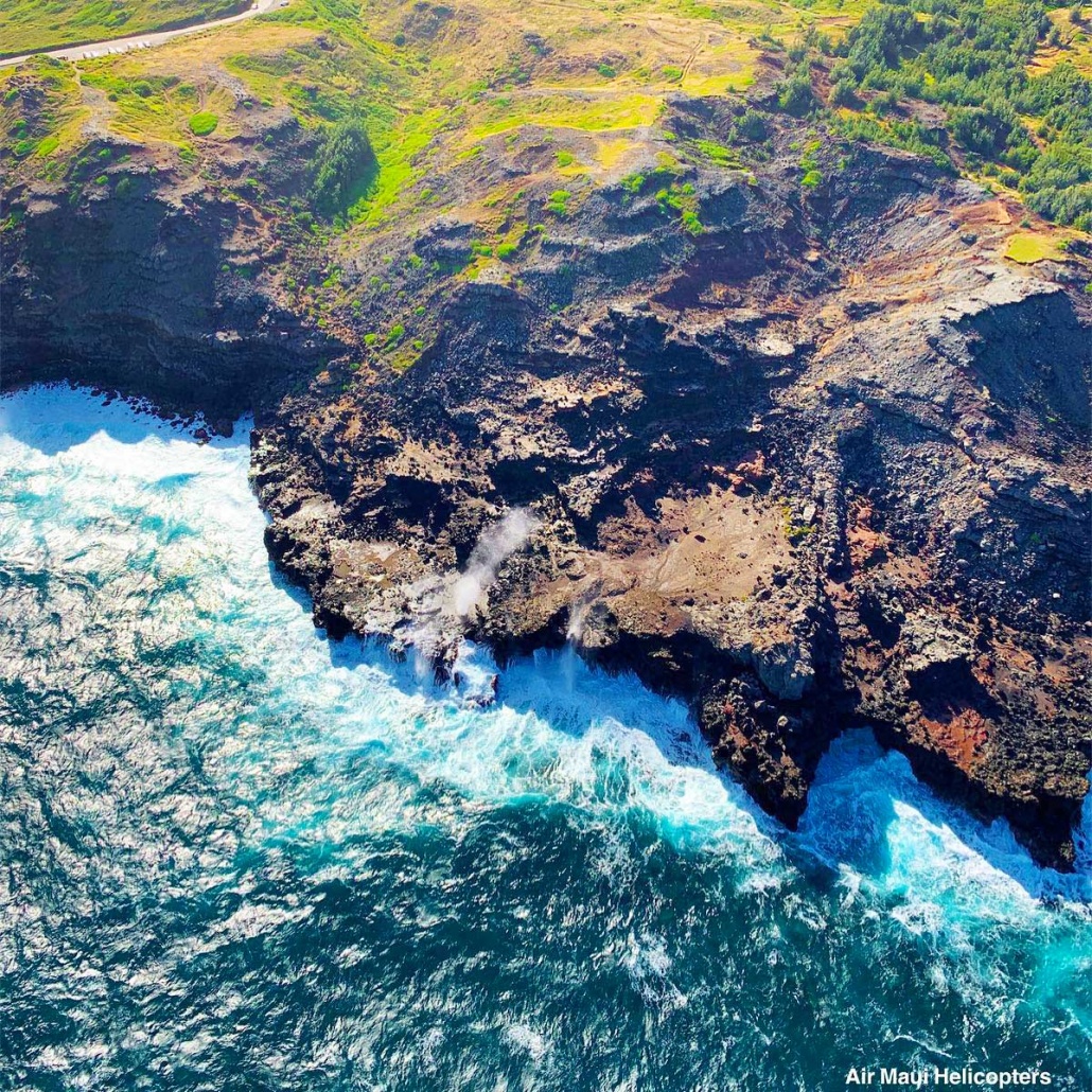 exploring the backside of west maui air maui helicopter tour