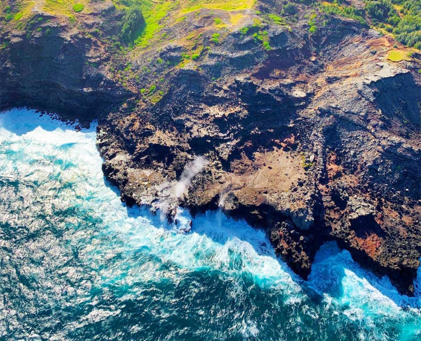 exploring the backside of west maui air maui helicopter tour
