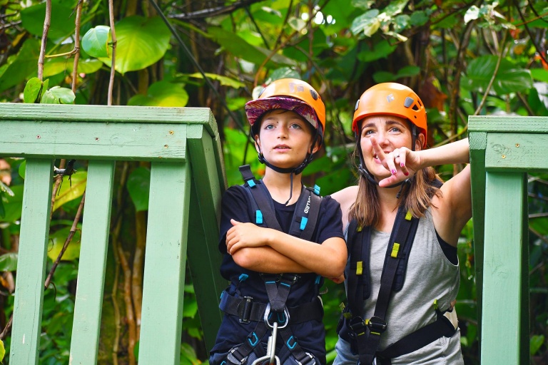 fun activities for kids jungle zipline maui