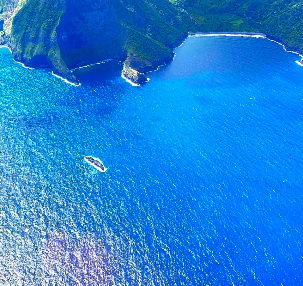 get a peek at the beautiful coastlines of molokai sunshine helicopters
