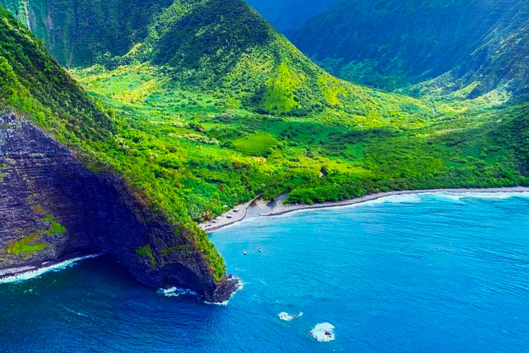 Great Shot Of Beautiful Molokai Sunshine Helicopters 