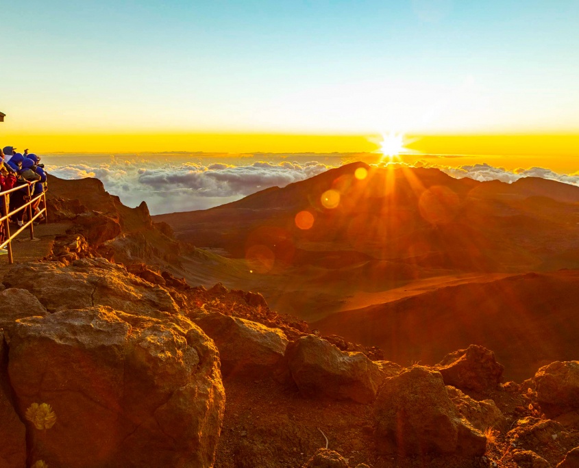 haleakala sunrise visitors maui header