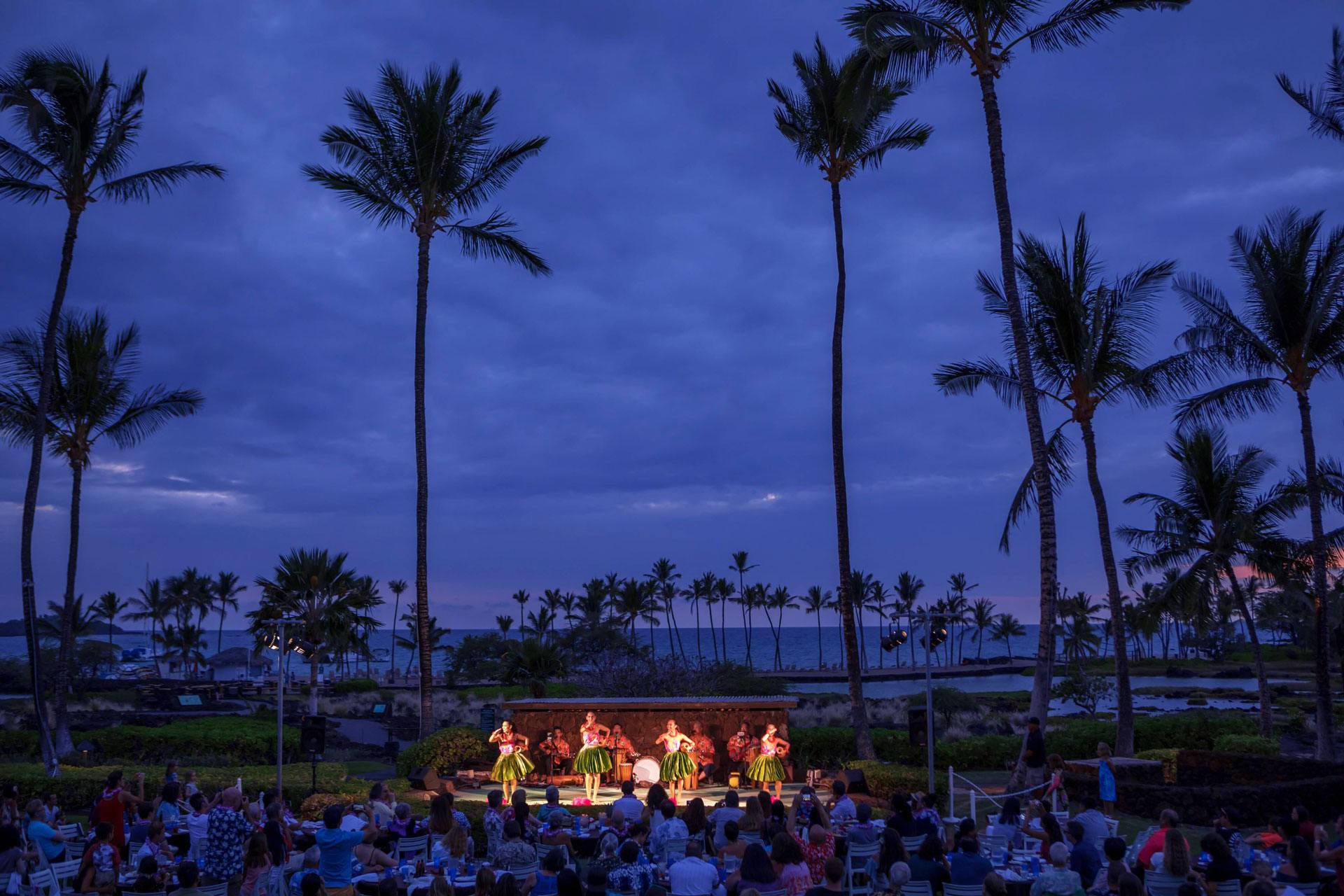 koamc luau waikoloa beach marriott resort spa