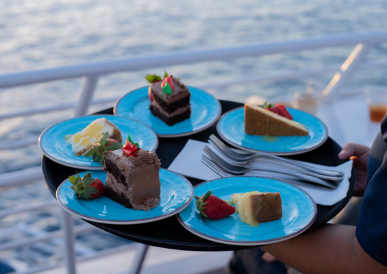 Quicksilvermaui Sunset Dinner Cruise Food