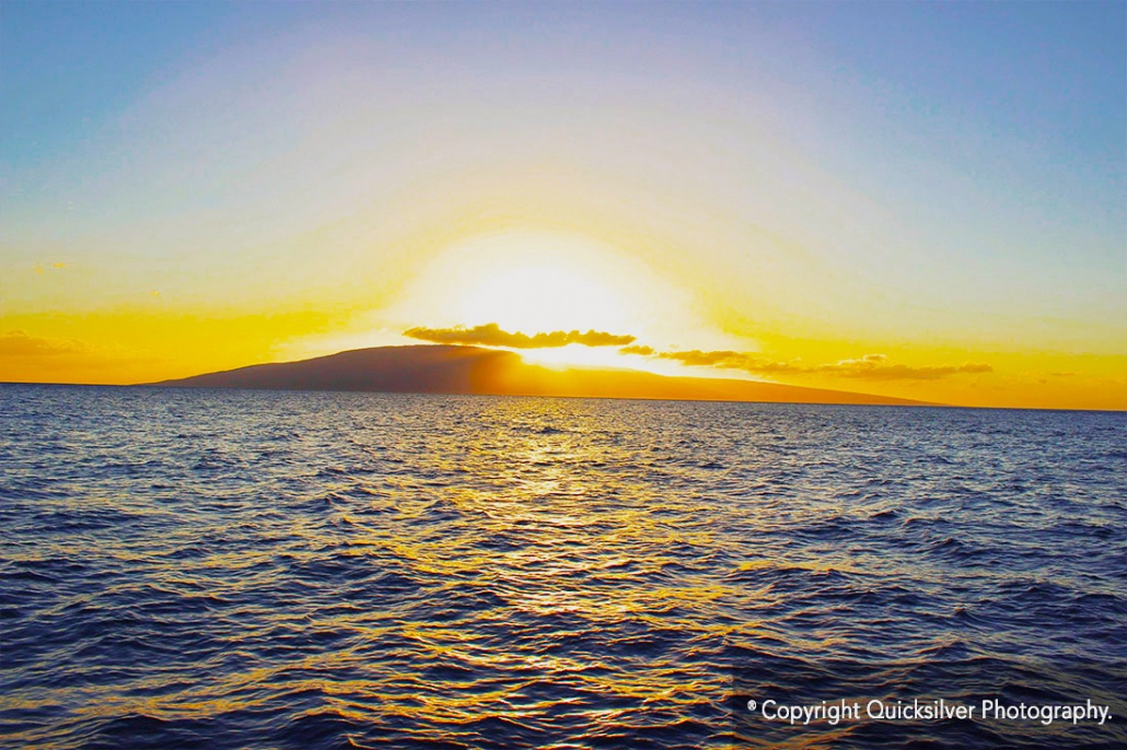 watch the beautiful hawaiian sunset quicksilver maui