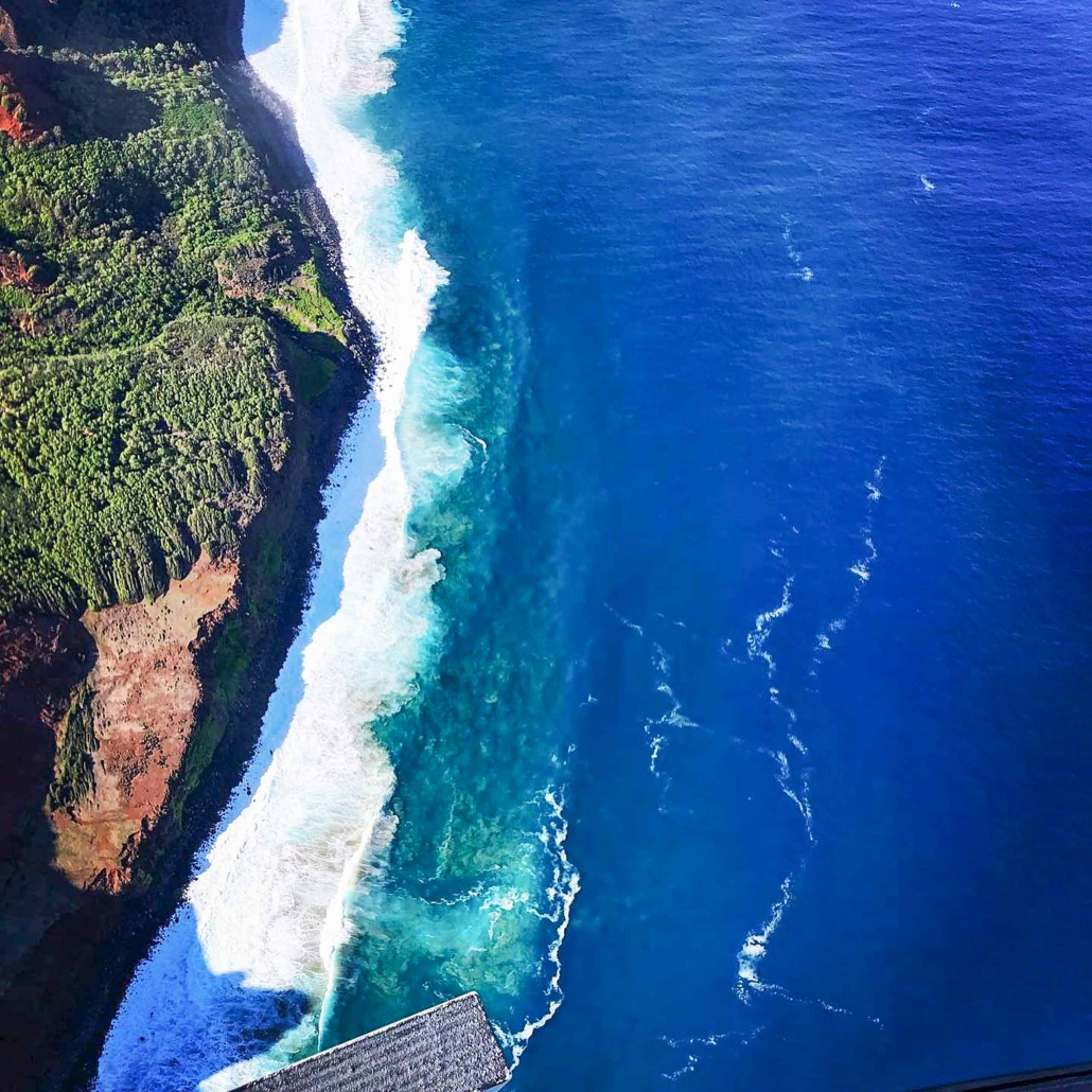 Airkauaihelicopters Amazing Kauai Helicopter Beach Shore