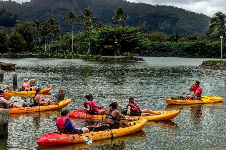 Aliikayaks Secret Falls Kayak Tour Group Of People