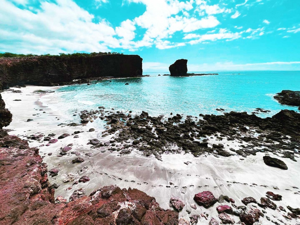 beautiful coastline of hawaiian island lanai maui sail trilogy