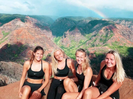 beautiful pic of private hiking tour waimea canyon state park hawaii kauai hiking tours