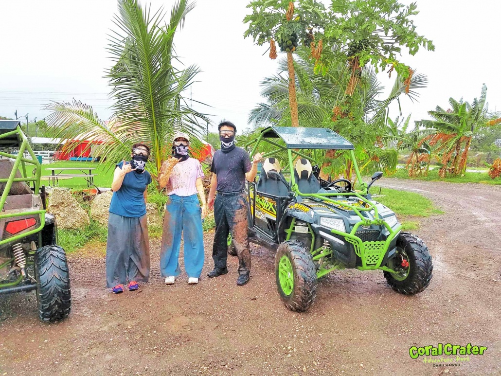 explore coral crater by driving an off road atv